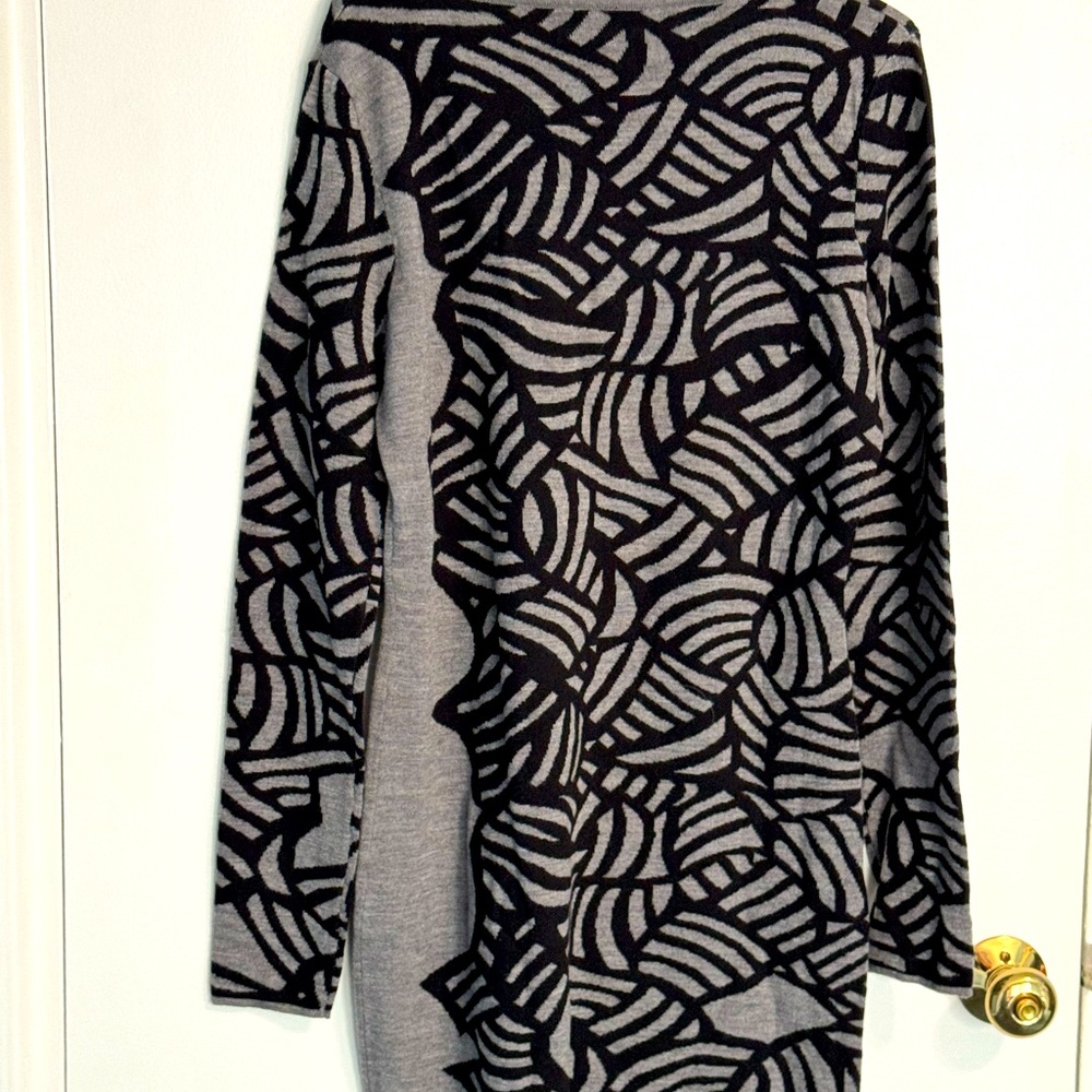 Diane von Furstenberg Long Sleeve Sweater Dress Large - Picture 2 of 6
